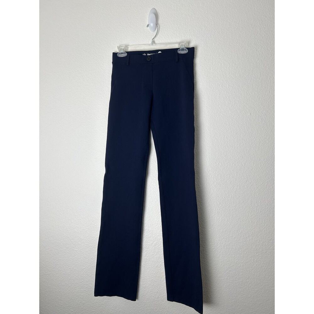 BETABRAND Womens Casual Dress Pants Small Long Blue 26x32